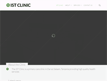 Tablet Screenshot of istclinic.com